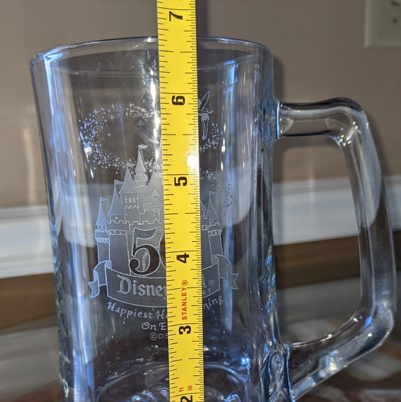 2021 Walt Disney World 50th Anniversary Castle Stein Glass Mug *PERSONALIZED!*. - Picture 5 of 7
